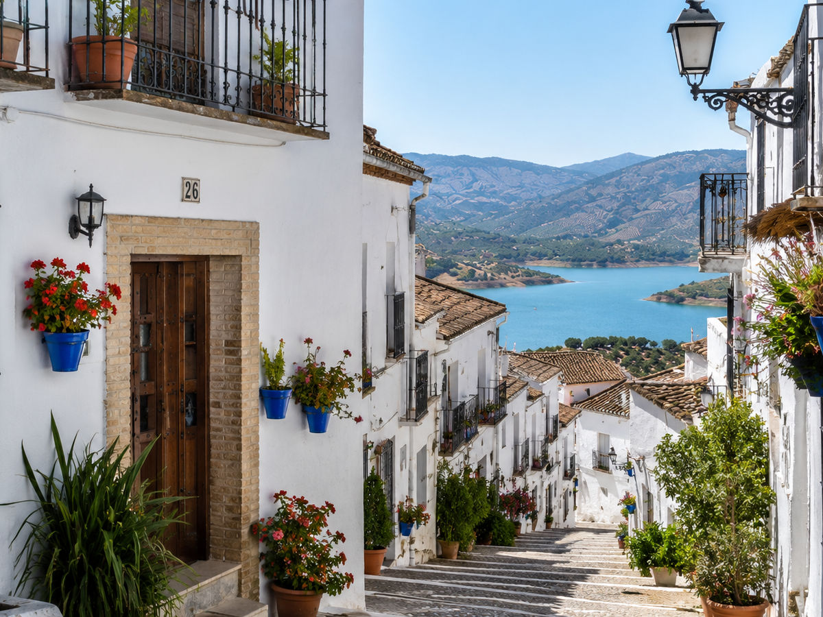 Weißes_Dorf_iznaja_Andalusisches Leben